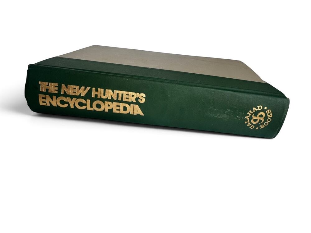 The New Hunter's Encyclopedia 1972 3rd Edition Hunting Firearms Wildlife HC